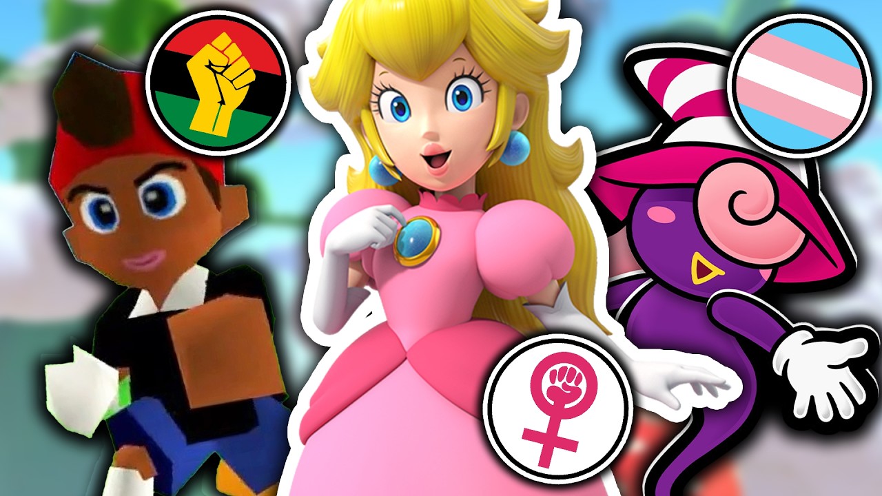 Les MINORITÉS dans les jeux Mario !