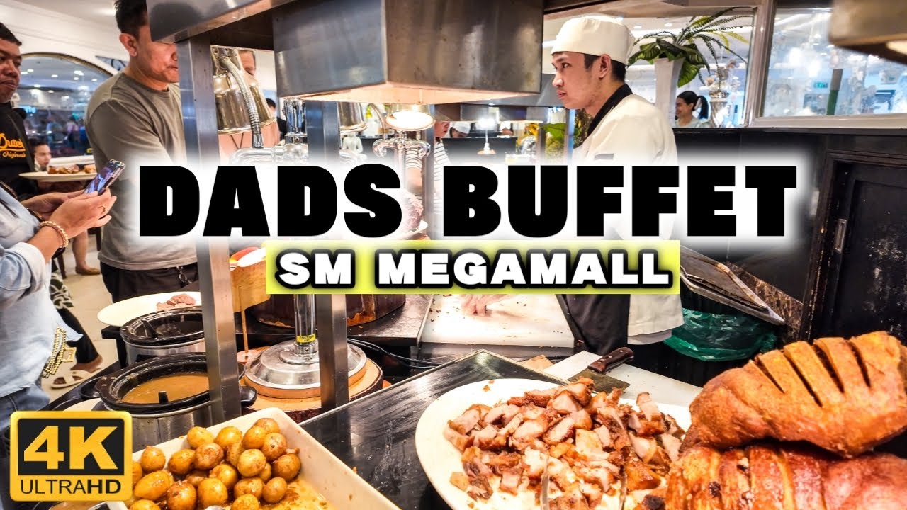 [4K] Ultimate Lunch Buffet Feast at DADS SM MEGAMALL! Still Worth It?