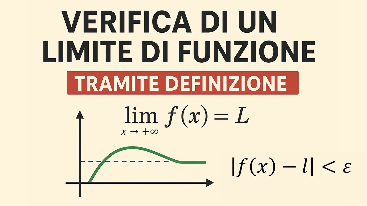 Verifica di un limite in base alla definizione