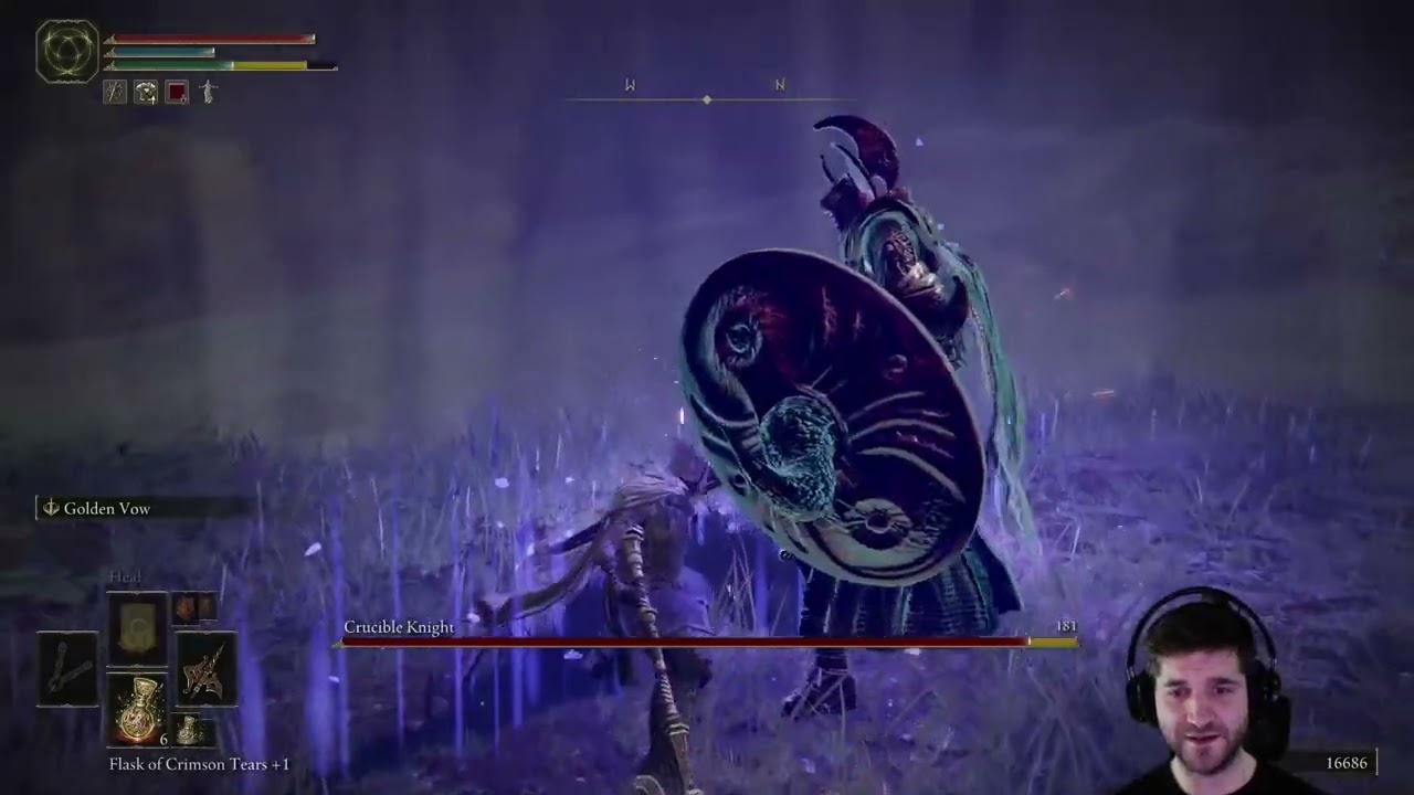Elden Ring - Crucible Knights Evergaol Fight