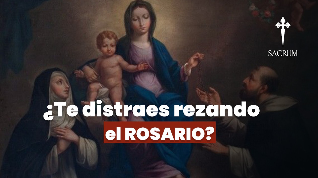 Evita las distracciones mientras rezas el Rosario - San Luis Mar&iacute;a Grignon
