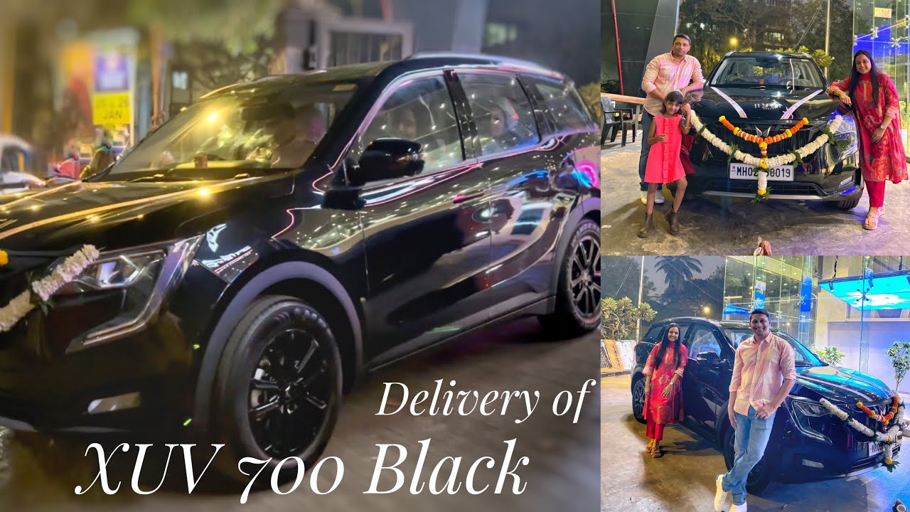 Black Beast Mahindra XUV 700 | Delivery done right 😎
