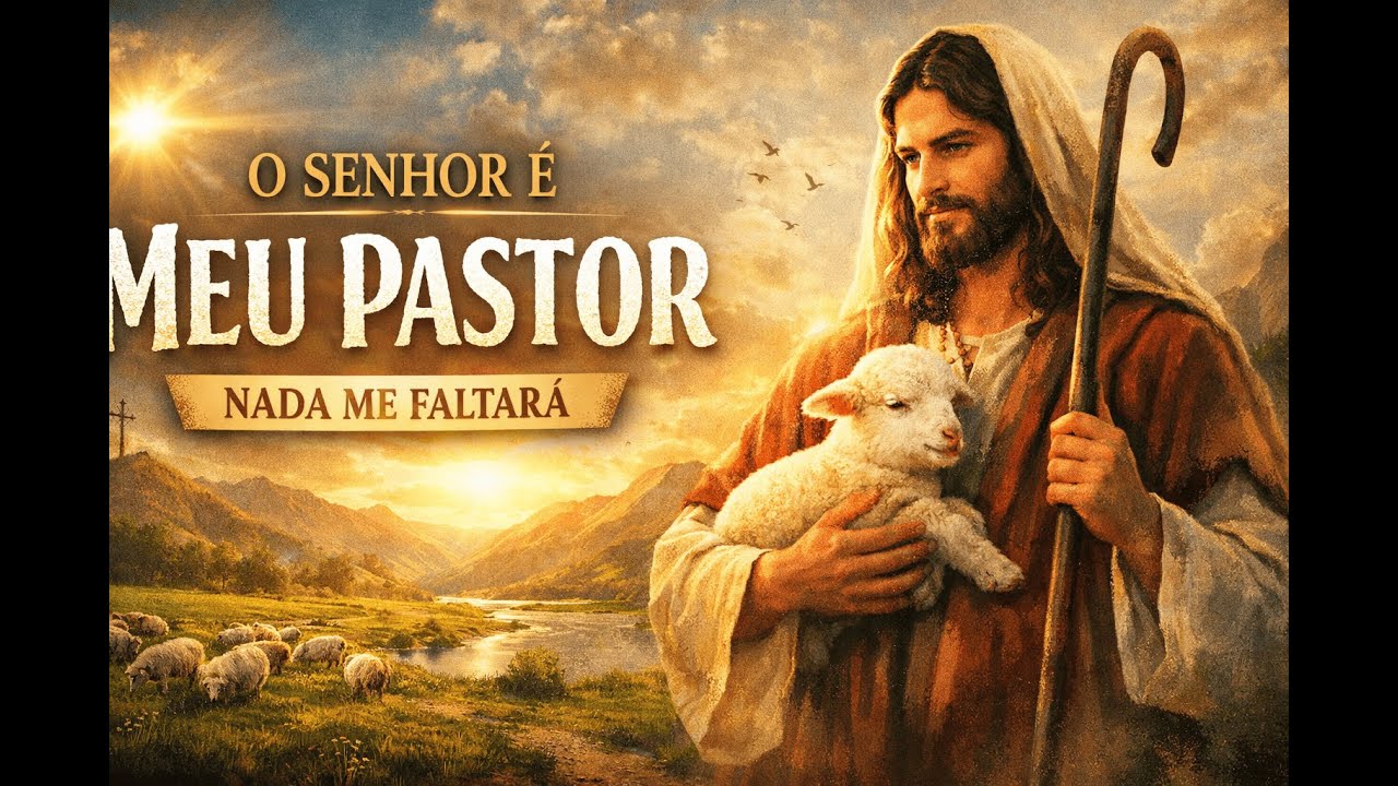 O SENHOR É MEU PASTOR | Louvor Gospel Inspirado no Salmo 23 | Clipe Oficial