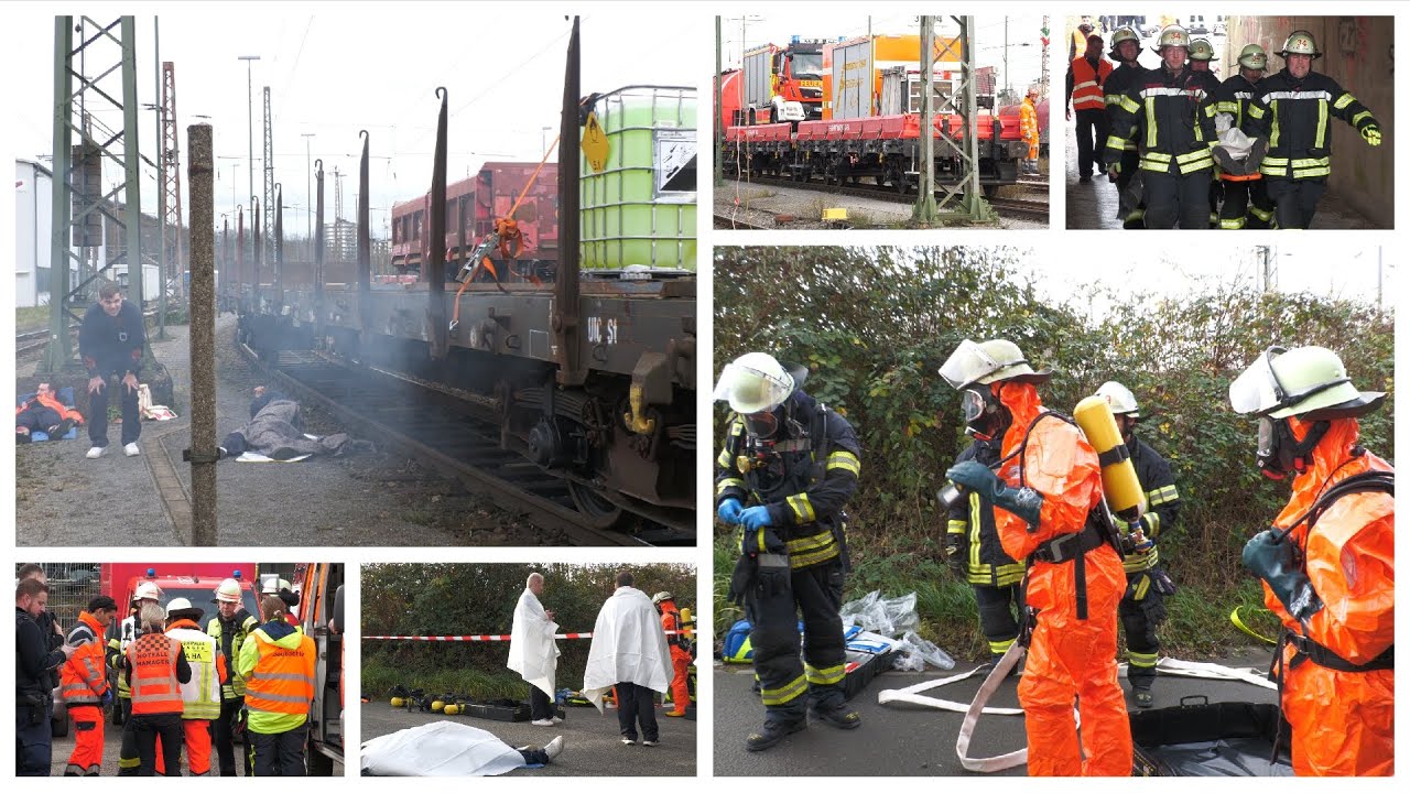 2025 11 29 - #ABC5 #MANV #Schiene #Gro&szlig;&uuml;bung #Feuerwehr #Rettungsdienst #Hagen #DBCargo #Bahngel&auml;nde