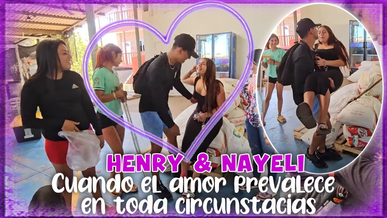 Nayeli se lastimó su pie por culpa de su amor Henry pero esto hizo él para que lo perdonará
