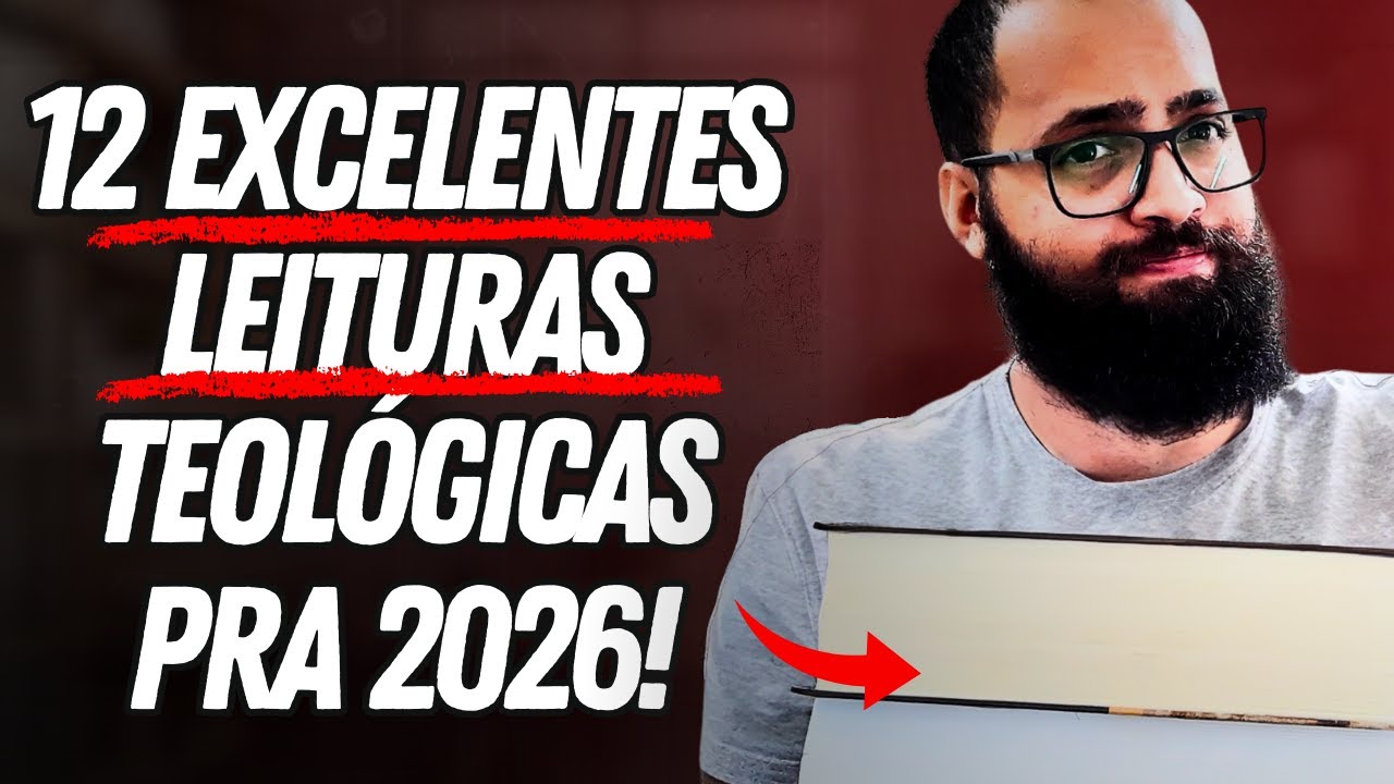 12 EXCELENTES LIVROS DE TEOLOGIA PRA 2026!!