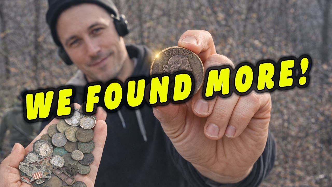 We Found More! In The Woods Of New Jersey 10+ Silver Coins, 200 Year Old Relics And Antique Bottles