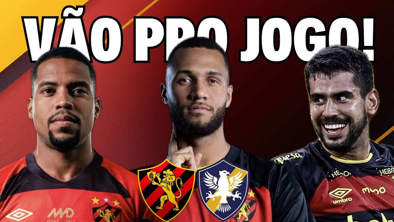SPORT VAI COM: GUSTAVO COUTINHO, ZÉ ROBERTO OU IURY CASTILHO PRA CIMA DO RETRÔ!