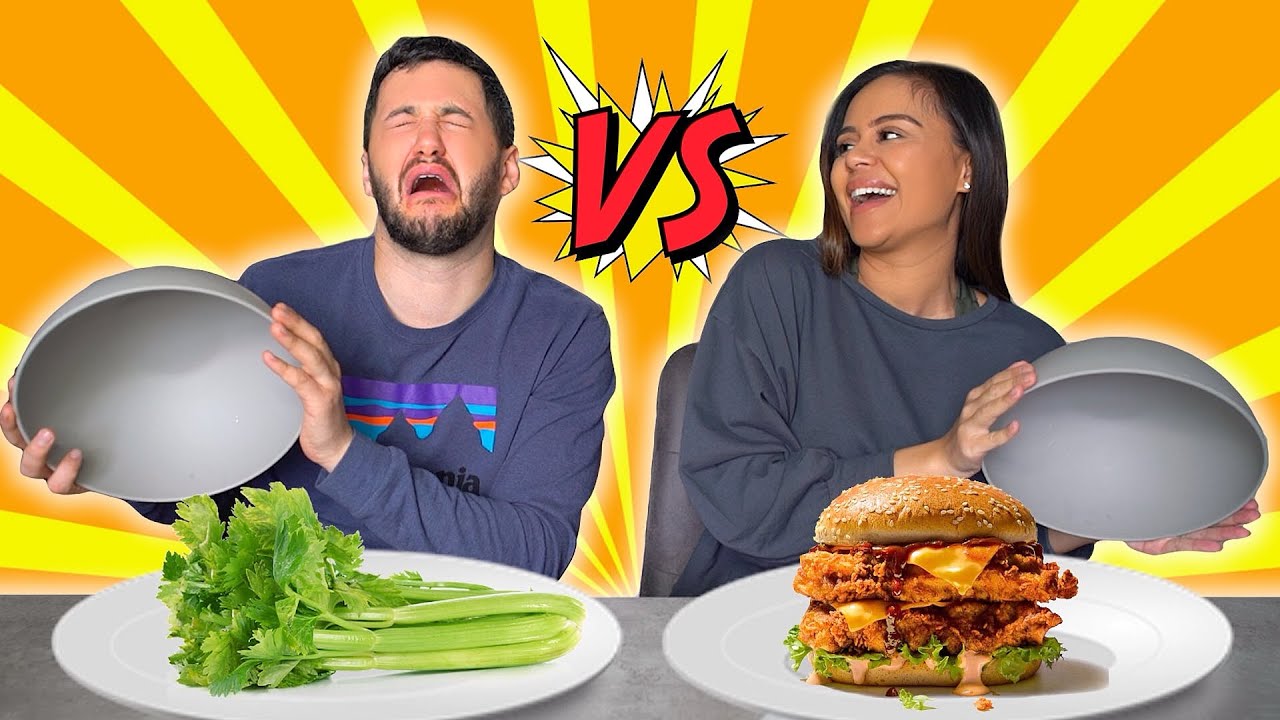 HEALTHY VS JUNK FOOD CHALLENGE!