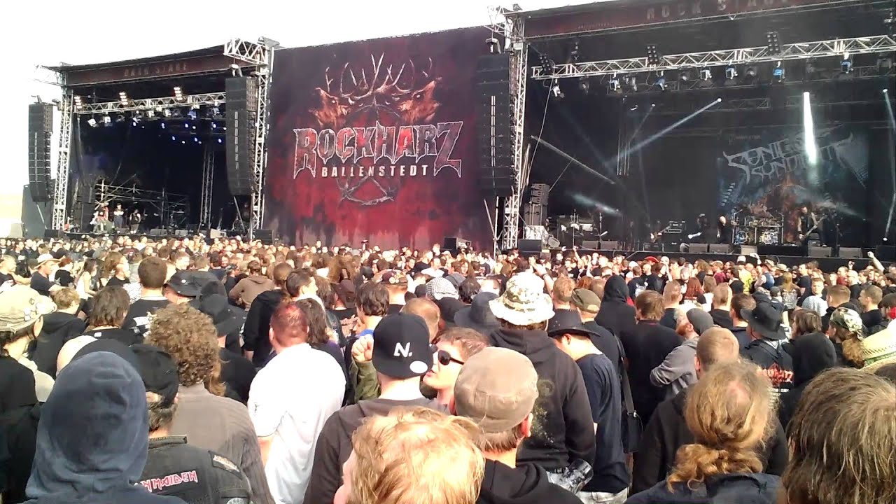 sonic syndicate rockharz 2014 ich war da haha