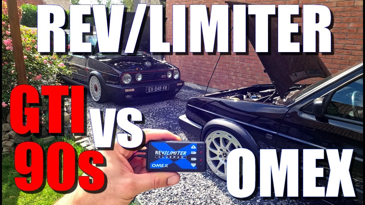 Installation du REV LIMITER OMEX sur ma GOLF 2 💥🔥💣
