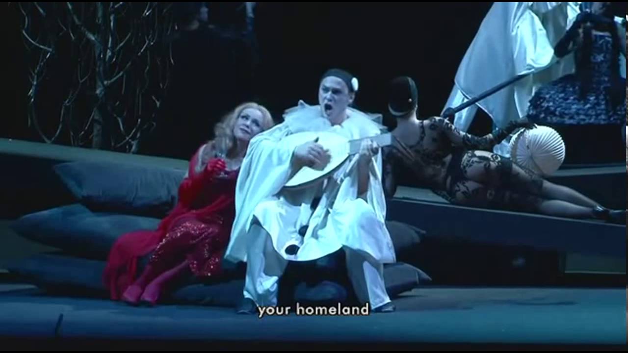 "Mein Sehnen, mein Wähnen" [Pierrot's Tanzlied] - Die tote Stadt - E. Korngold (subs)