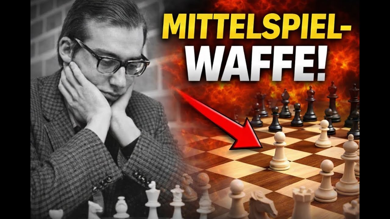 Der d-Freibauer im Mittelspiel – diese Technik musst du kennen!