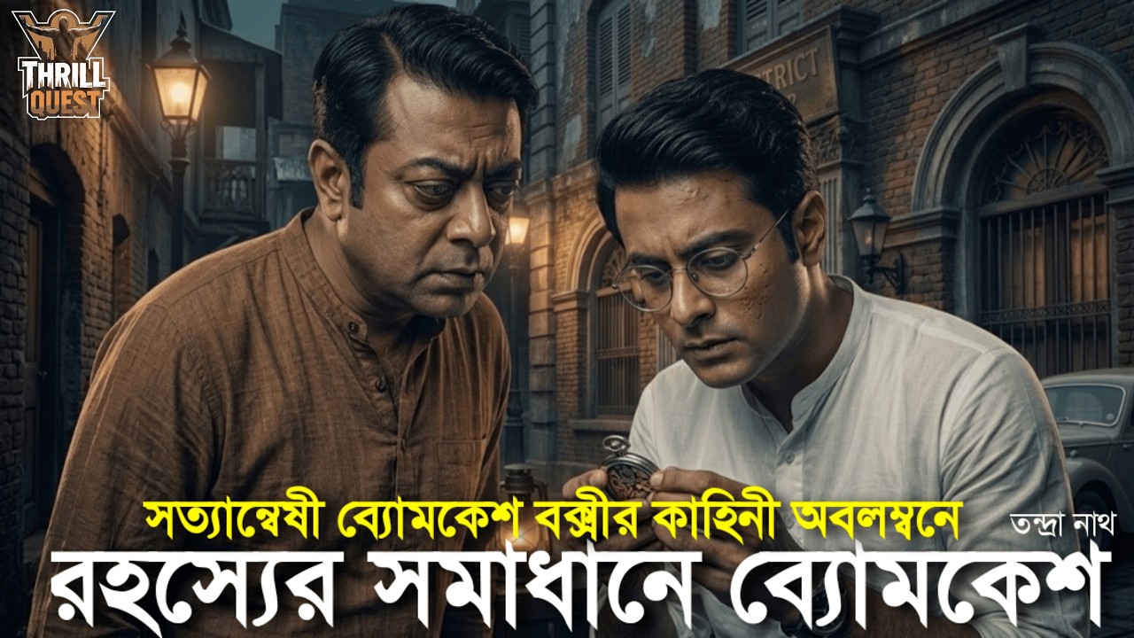 Byomkesh Bakshi | রহস্যের সমাধানে ব্যোমকেশ | Detective Story | Bengali Audio Story | Sunday Suspense