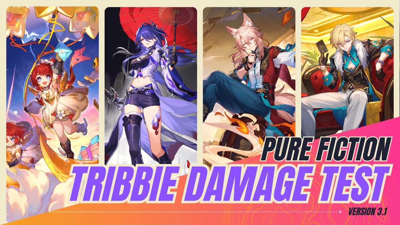 Honkai: Star Rail | TRIBBIE DAMAGE TEST & BUILD - Pure Fiction 