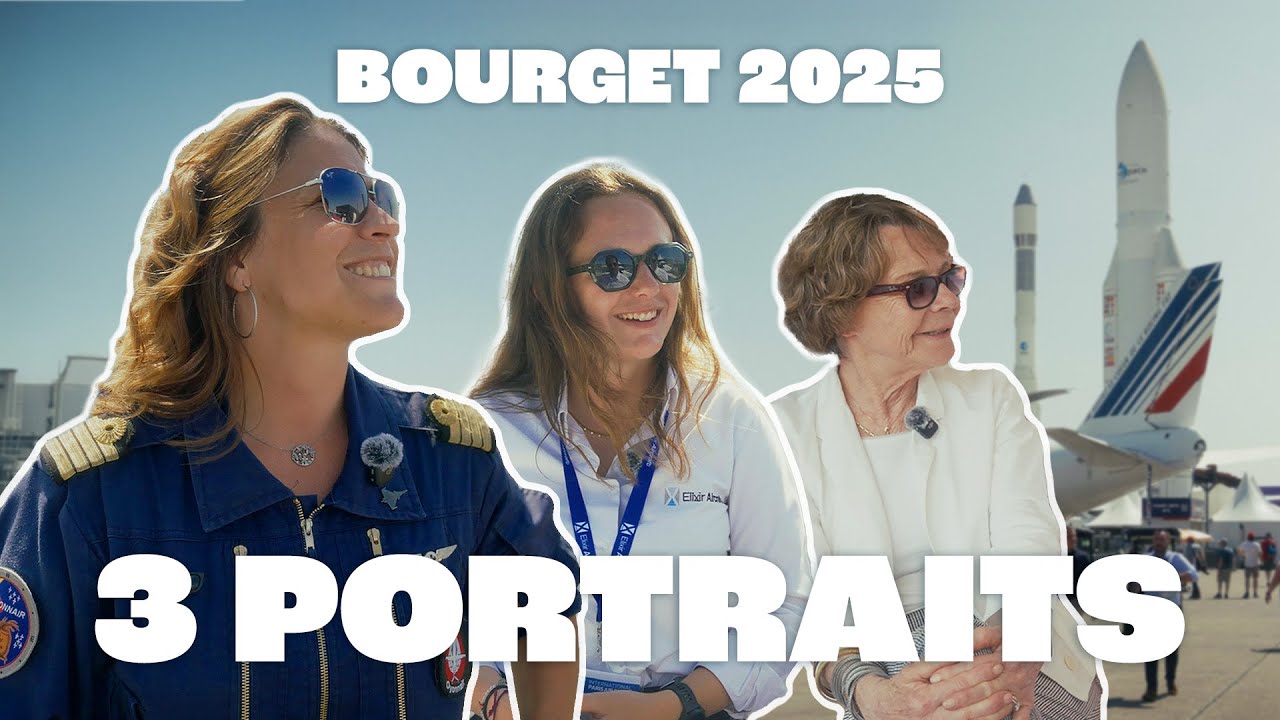 ELIXIR, EVASAN et AÉROCLUB DE FRANCE avec Catherine Maunoury - 3 portraits au SIAE 2025