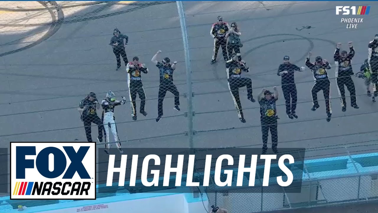 FINAL LAPS: Noah Gragson wins at Phoenix, climbs the fence | NASCAR ON FOX HIGHLIGHTS