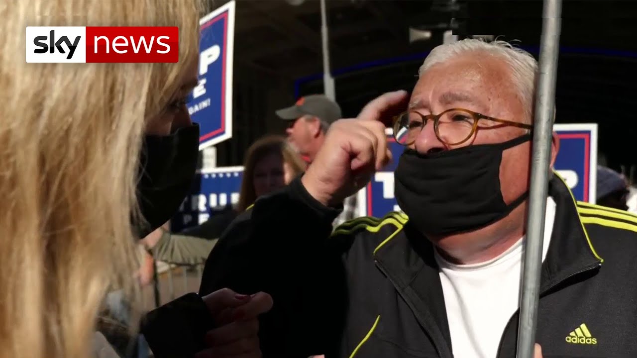 US Election: Protesters in Philadelphia over 'raw corruption' on vote counting
