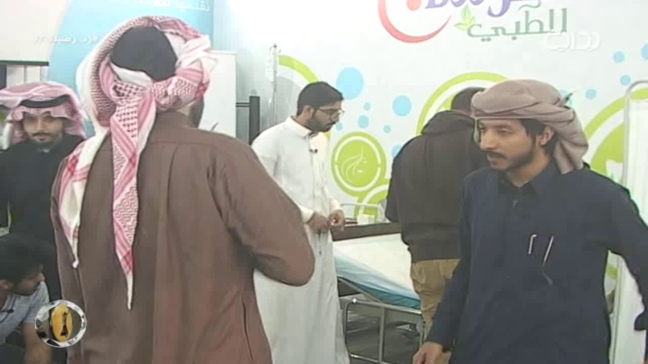 إصابة بسام المساعد بعد الطيحة - عيادة الفرسان الطبية | #زد_رصيدك97