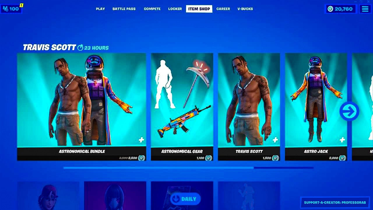 🔴Fortnite Item Shop Countdown Live! New Skins & Emotes Today! Travis Scott Coming Back !join !code