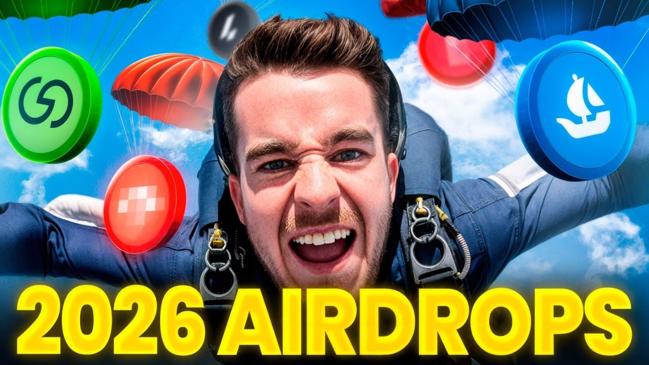 The Best 10 Crypto Airdrops for 2026 | How to Farm & Full Begginers Guide