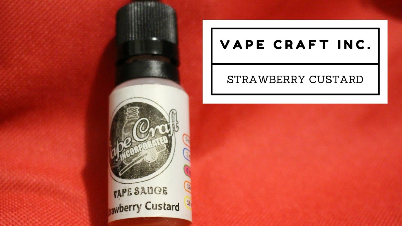 Strawberry Custard From Vape Craft Inc.