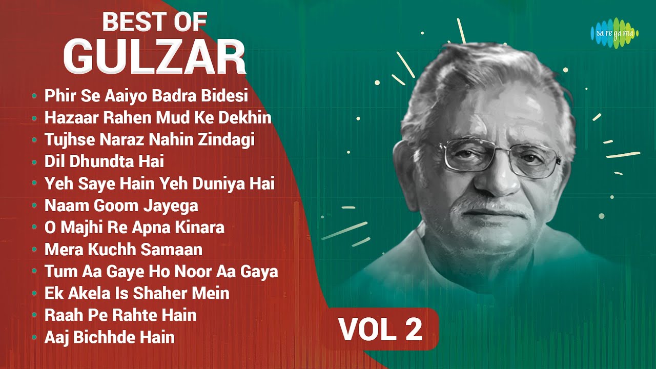 Best Of Gulzar Hindi Songs | O Majhi Re Apna Kinara | Mera Kuch Samaan | Tum Aa Gaye Ho Noor Aa Gaya
