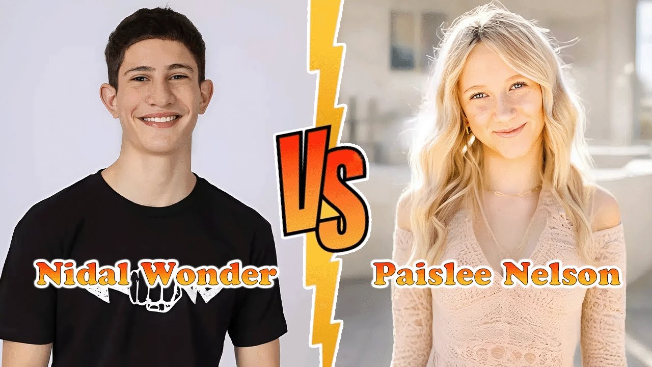 Nidal Wonder VS Paislee Nelson Transformation 👑 New Stars From Baby To 2025