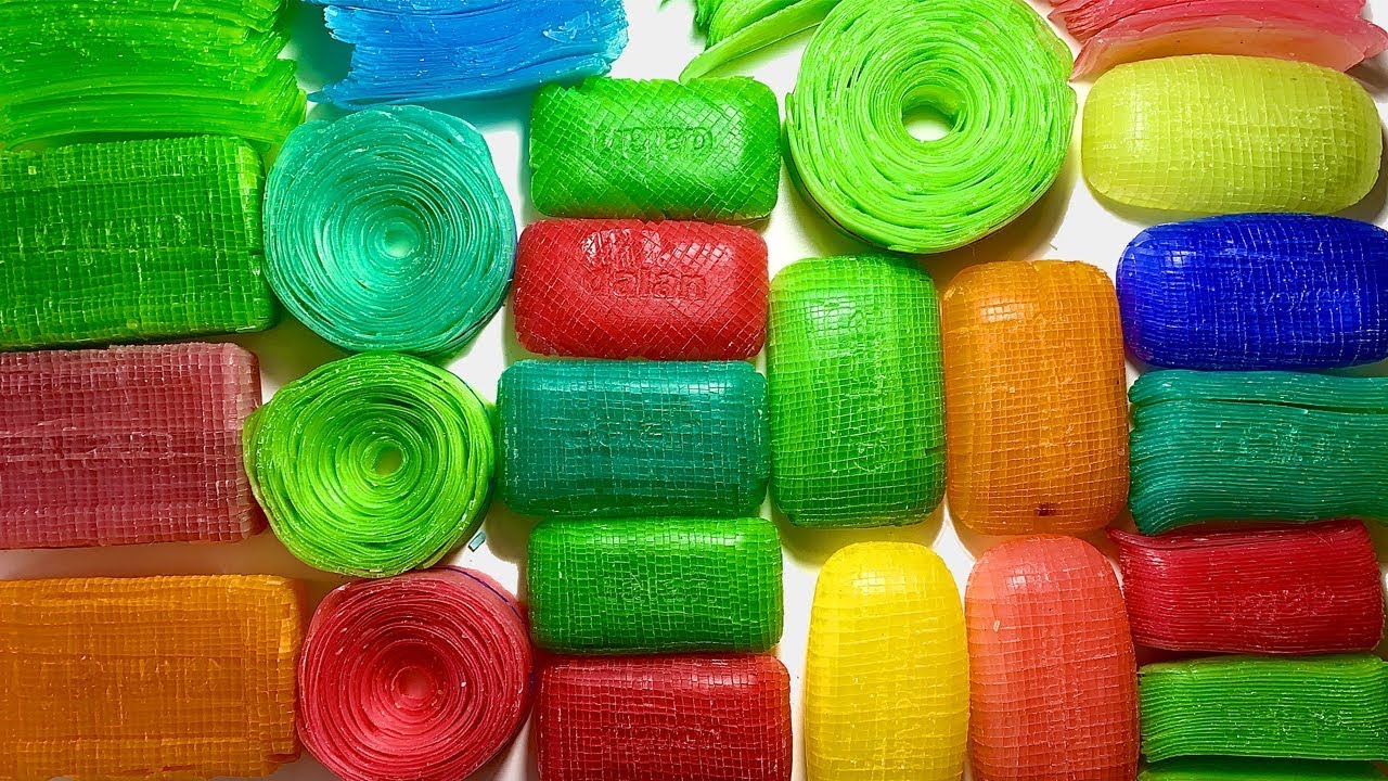Dry glycerin cubes | Soap carving ASMR \ Relaxing sounds *no talking* | Satisfying video
