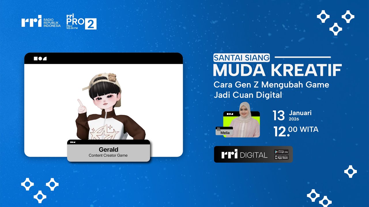 SANTAI SIANG - MUDA KREATIF : Cara Gen Z Mengubah Game Jadi Cuan Digital