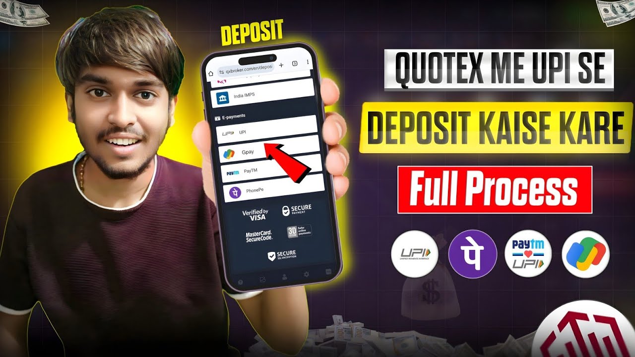 💸 How to Deposit in Quotex Using UPI | Live Deposit 2026