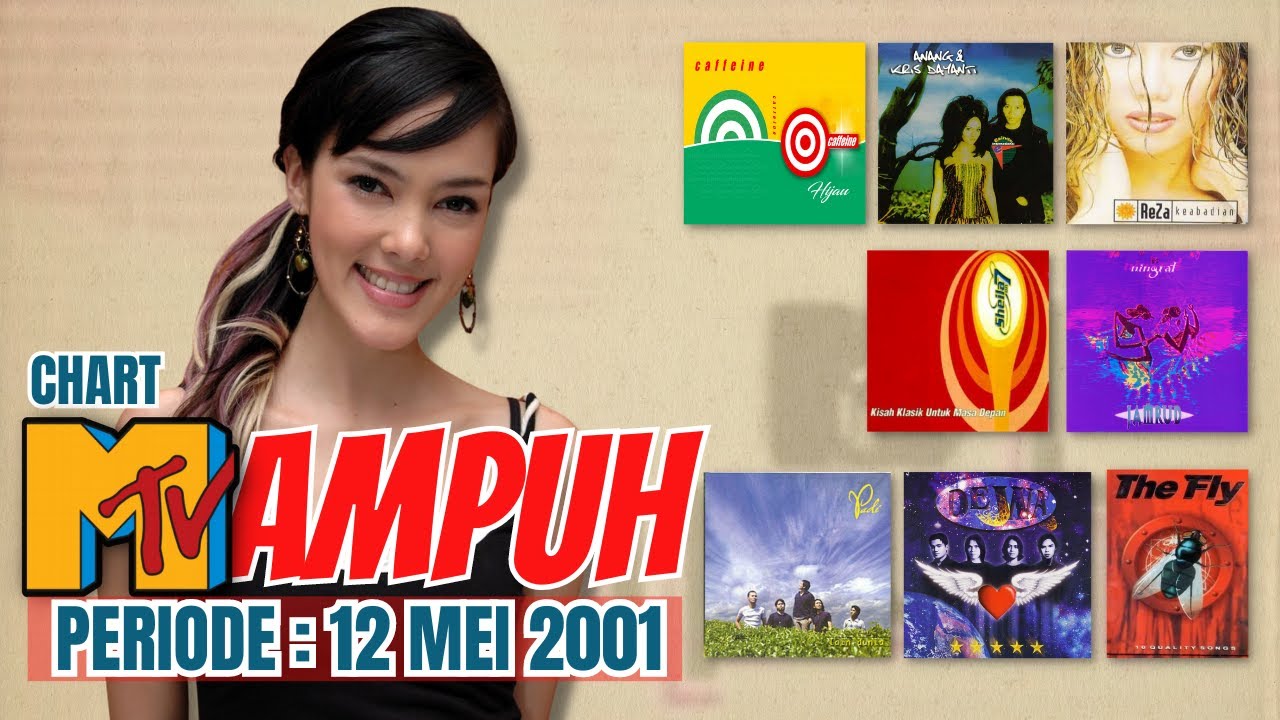 Chart MTV Ampuh Periode 12 MEI 2001
