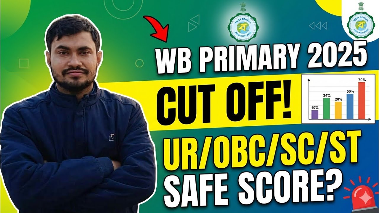 WB PRIMARY EXPECTED CUT OFF 🔥🔥|| #kishalaya #cutoff #AsrafulSir