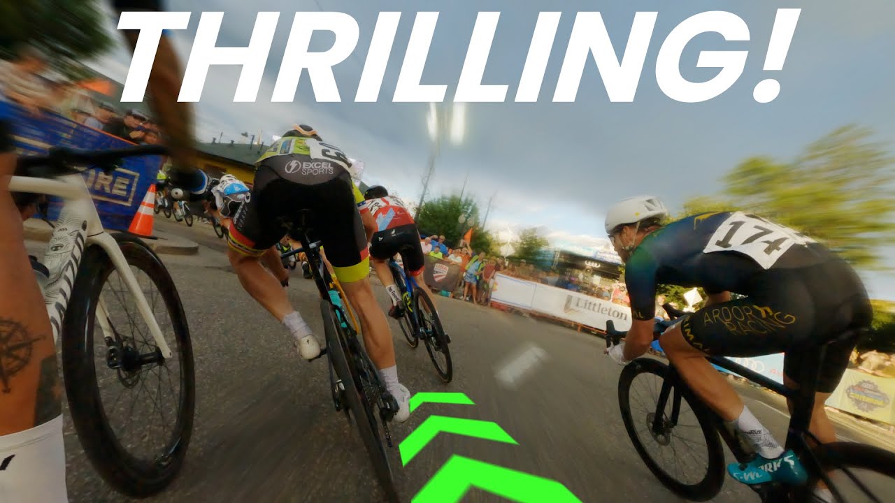 ACTION-PACKED Finish at the 2023 Littleton Twilight Criterium