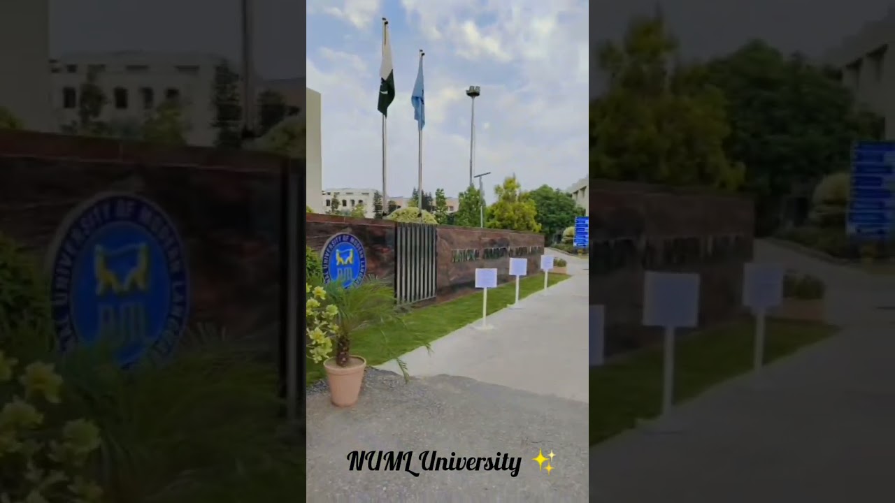 NUML University ✨❤️ ( Islamabad) # minivlog #viral #shorts #islamabad #numl