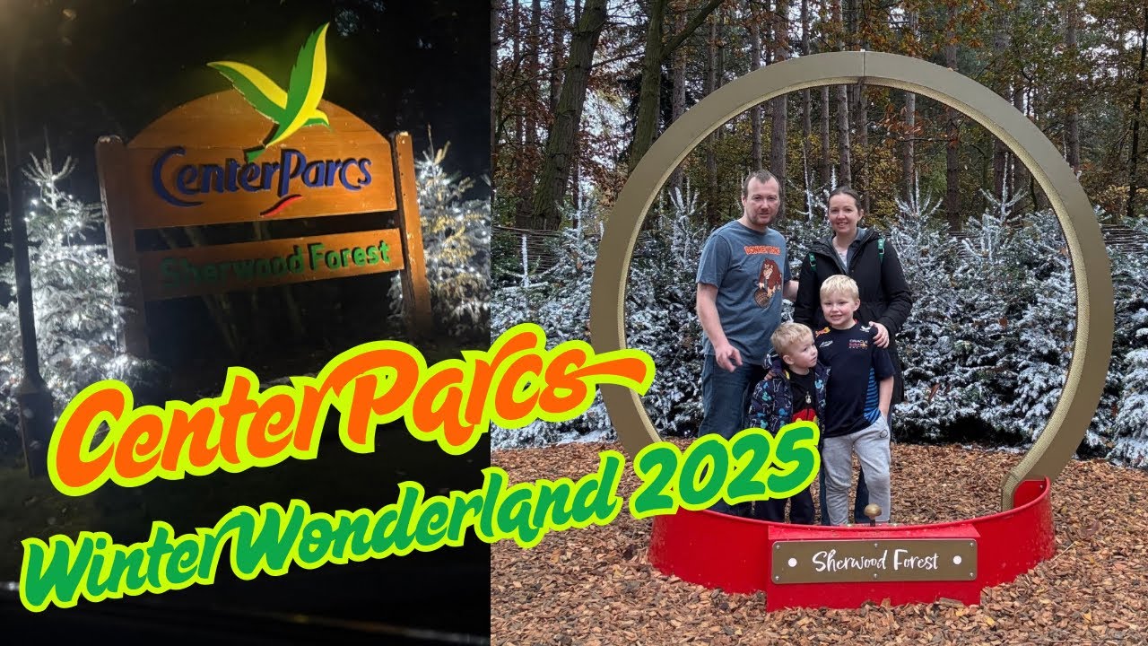 Center Parcs Sherwood Forest - Winter Wonderland 2025 - Part 1