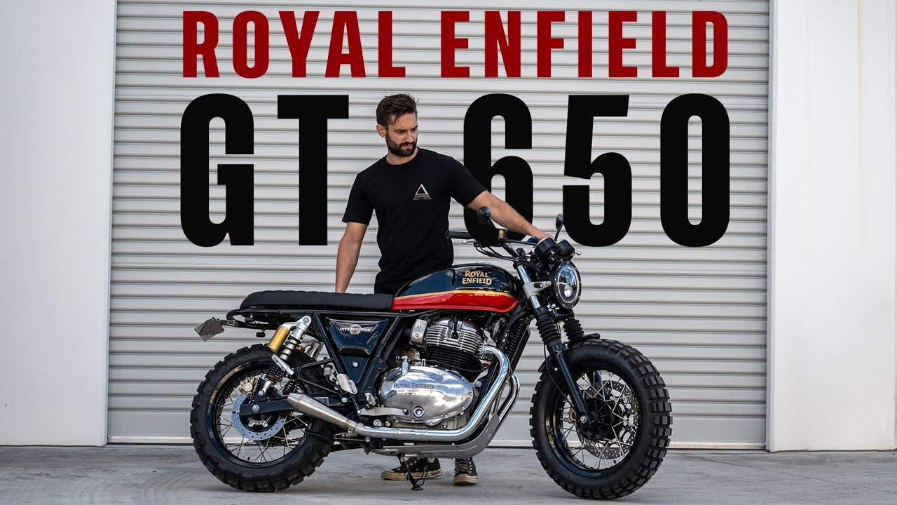 Custom Royal Enfield GT650 Scrambler | Purpose Built Moto Quick Fix