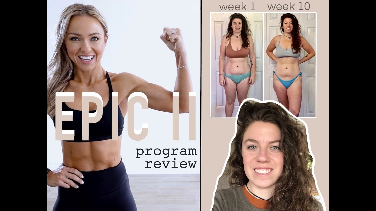 I DID CAROLINE GIRVAN'S EPIC 2 PROGRAM // my review (before & afters)