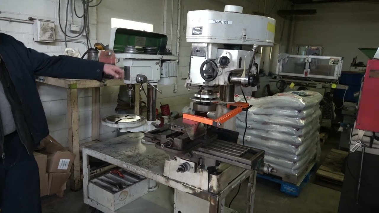 Enco Mill & Drill  & Central Machinery Drill Portable Bench Mounted System