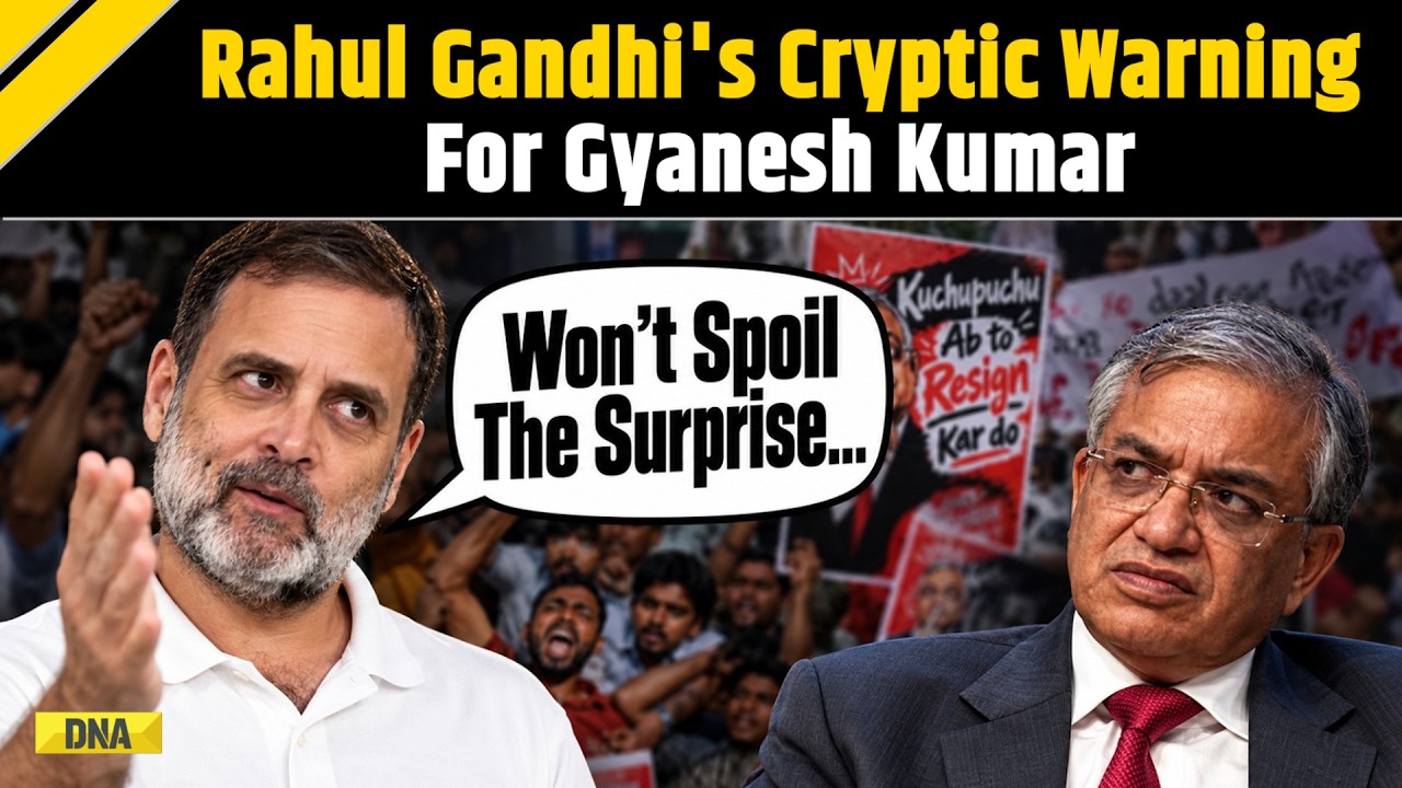 ECI News: 'Don't Wanna Spoil The Surprise!' Rahul Gandhi's Cryptic Warning For CEC Gyanesh Kumar