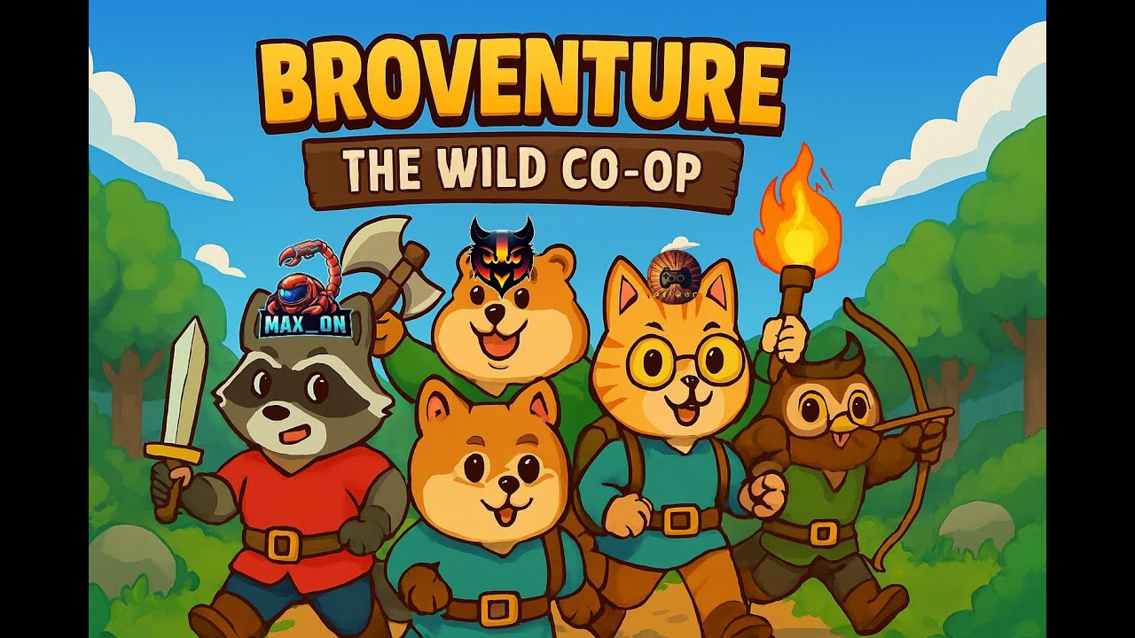 Broventure: The Wild Co-op | #6. Пати на 4)