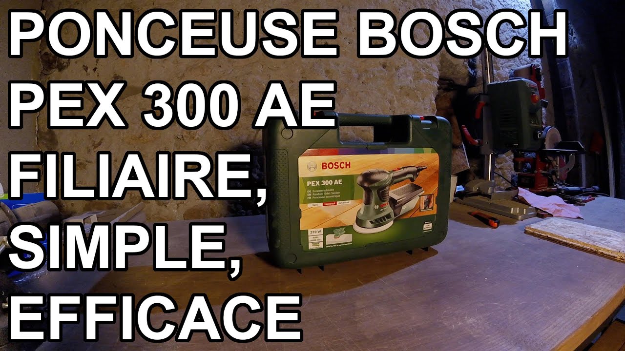 Ponceuse excentrique Bosch PEX300 AE