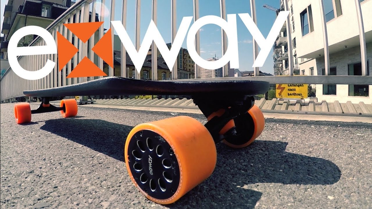 EXWAY X1 ELECTRIC SKATEBOARD  tested by e-longboard.ch
