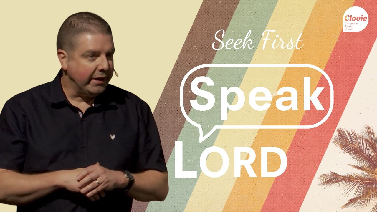 Speak LORD | Nathan McDuff