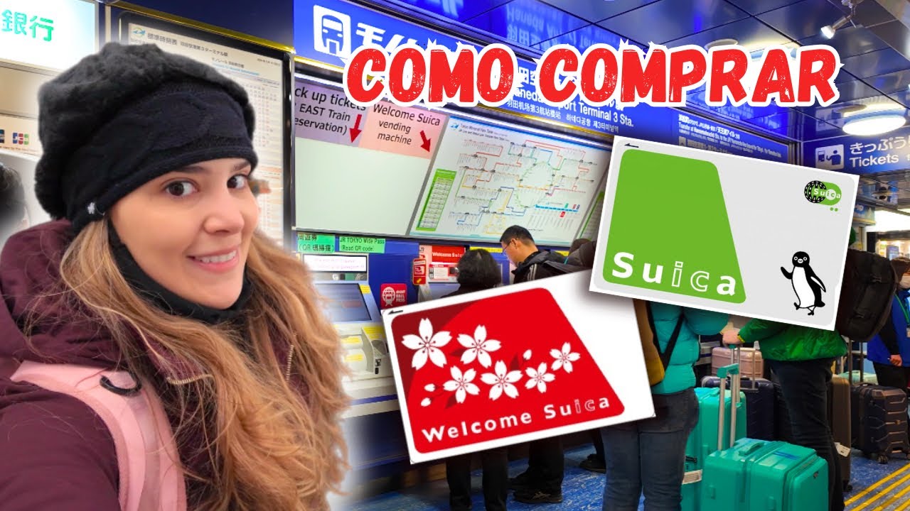 Como COMPRAR o SUICA (Versão FÍSICA e DIGITAL)