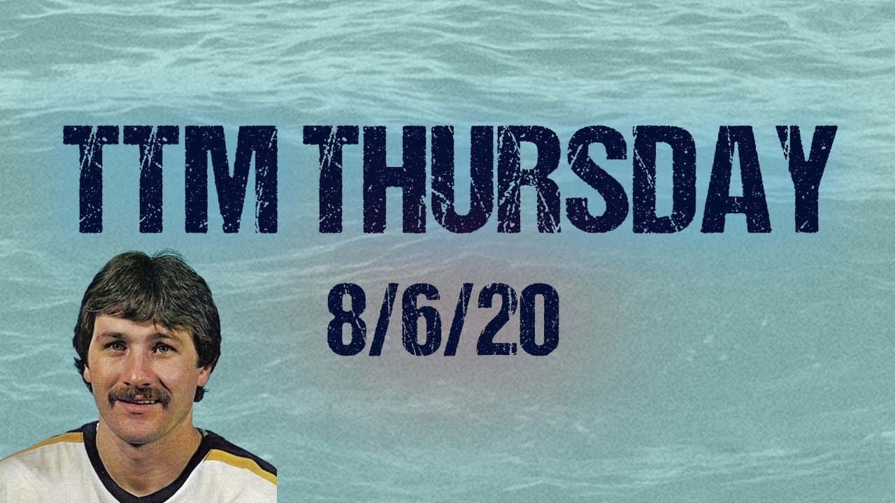 More hockey autographs! 📬🏒✍️ TTM Thursday: August 6, 2020