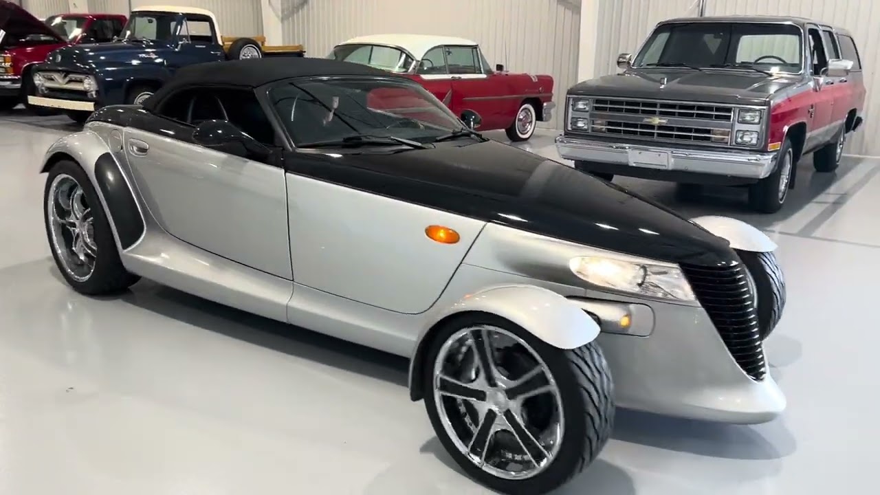 Leaving The Garage | 2001 Chrysler Prowler Convertible | Collector Car Canada Lot 120