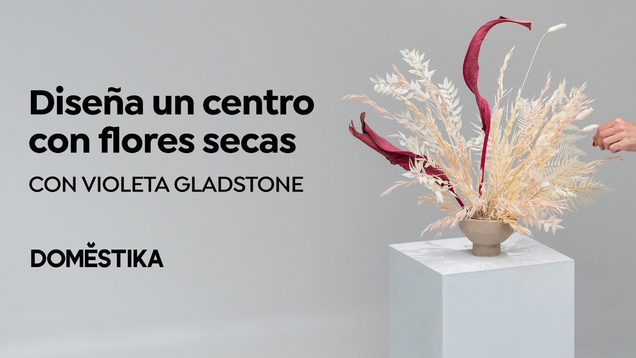 CURSO ONLINE Dise&ntilde;o de centros florales con t&eacute;cnicas de secado y te&ntilde;ido de Violeta Gladstone