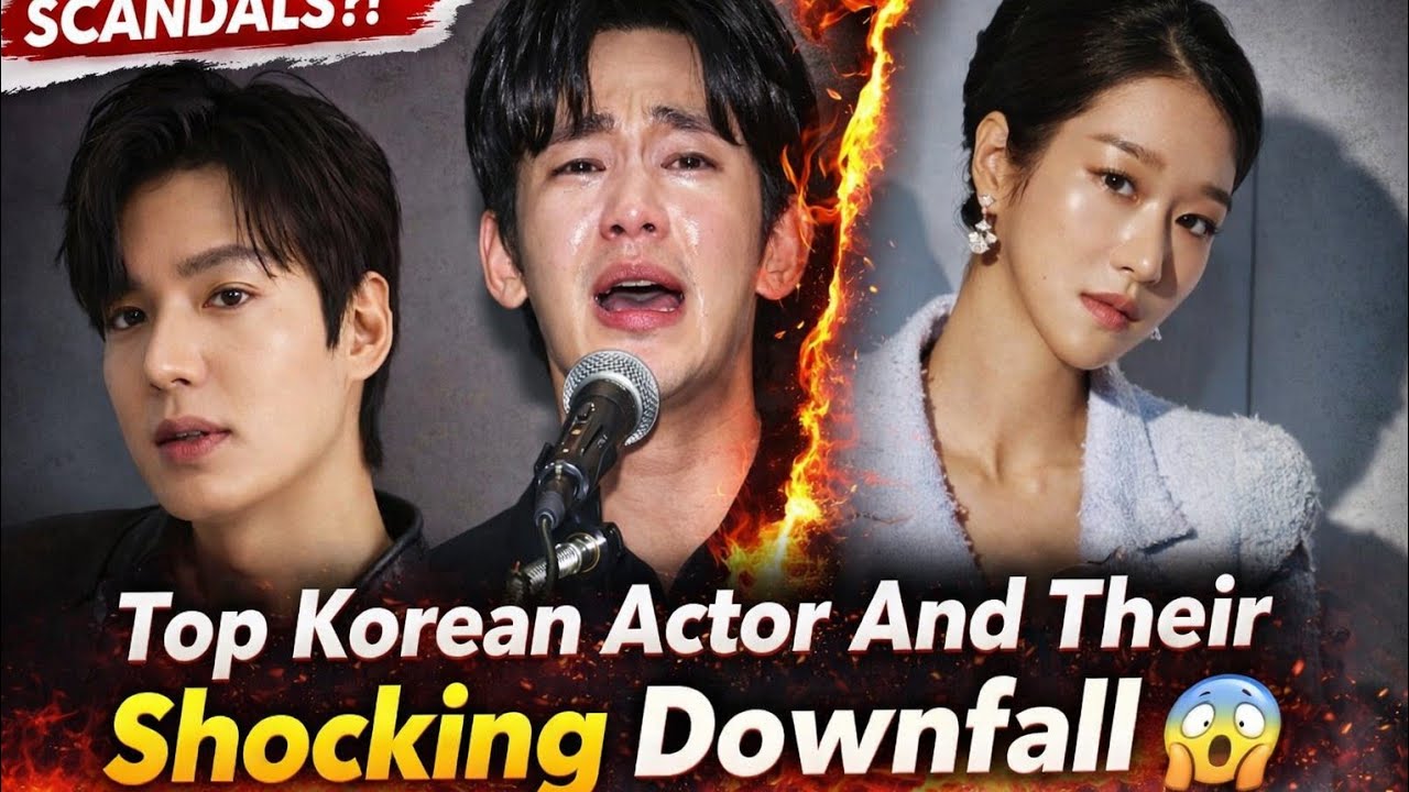 Top K-Drama Actors’ Unreal Downfall 😱 💔 @FramewithSGTV 