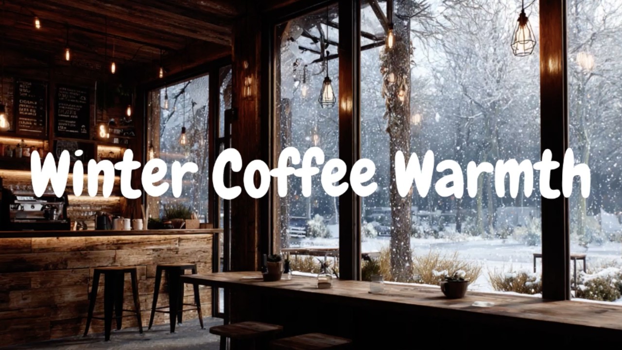 Winter Coffee Warmth ☕ ❄️ Chill Lofi, Indie Folk, Acoustic mix to relax to on a cosy March morning